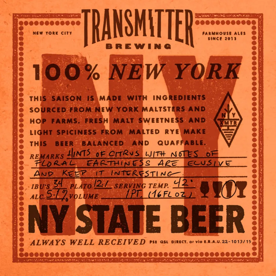 100% New York can label