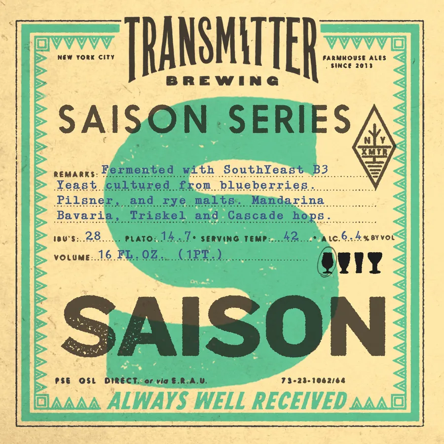 Saison Series can label